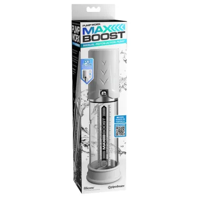 Pump Work Max Boost White clear