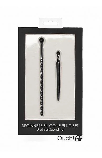 Beginners Silicone Plug Set - Black