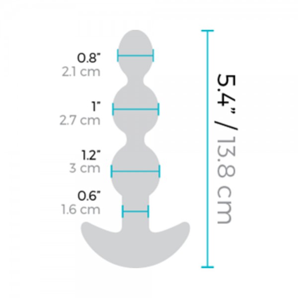 b-Vibe Triplet Anal Beads