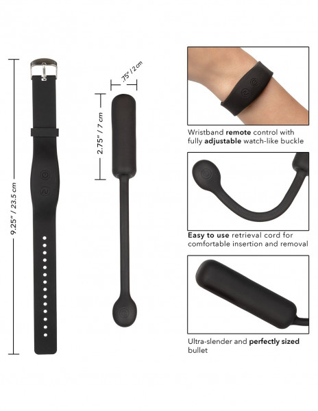 CalEx Wristband Remote Petite Bullet