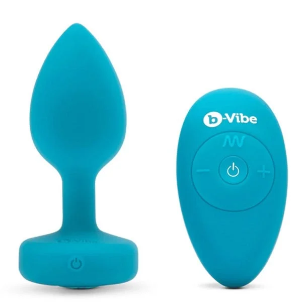 B-Vibe Vibrating Jewels Remote Control Plug S/M