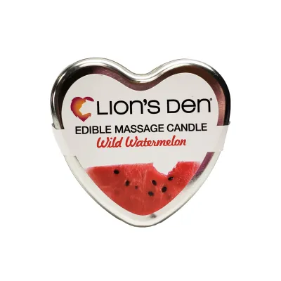 Lion s Den Watermelon Scented Massage Candle
