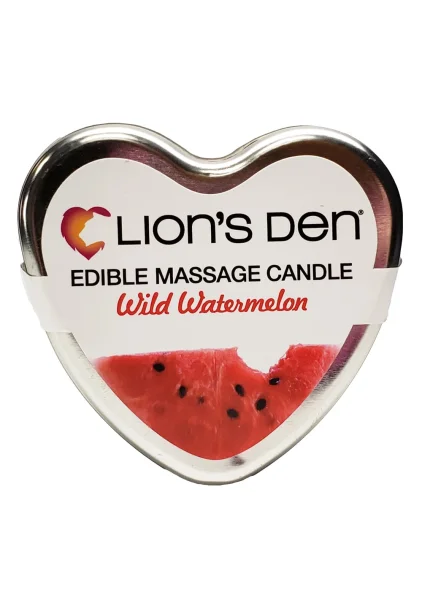 Lion's Den Watermelon Scented Massage Candle