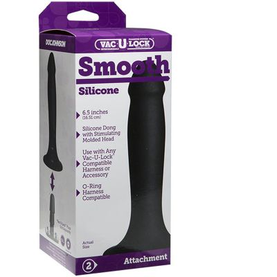 Vac U Lock 6 5 Smooth Attachment Black