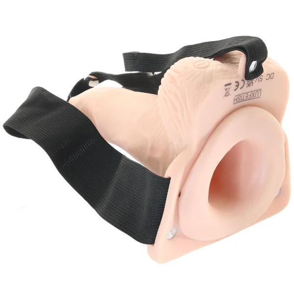 6 Inch Ballsy Hollow Strap-On Vibe