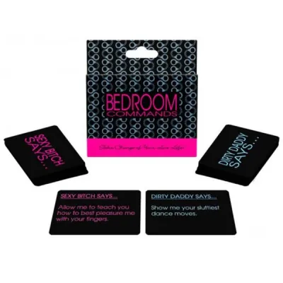 Bedroom Commands Card Game for Couples