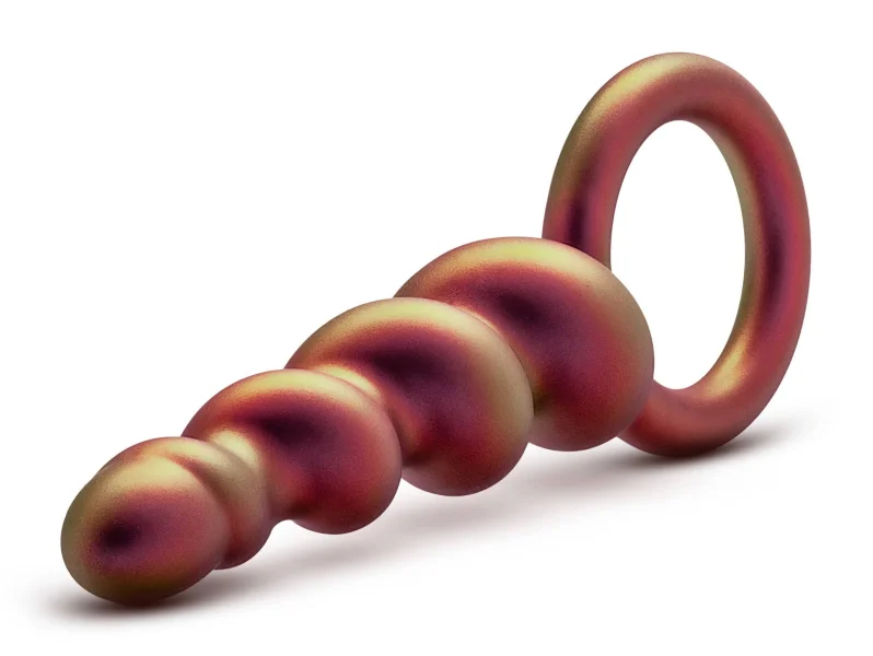 Anal Adventures Matrix - Spiral Loop Plug - Copper