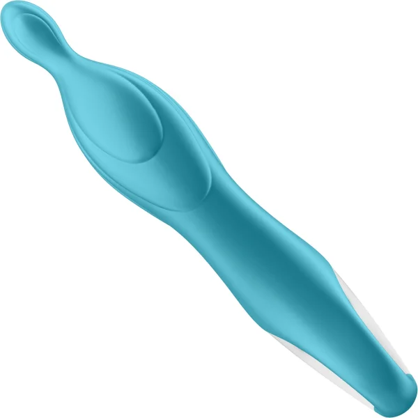 Satisfyer A-Mazing 2 Rechargeable Waterproof 12-Function A-Spot Vibrator - Turquoise
