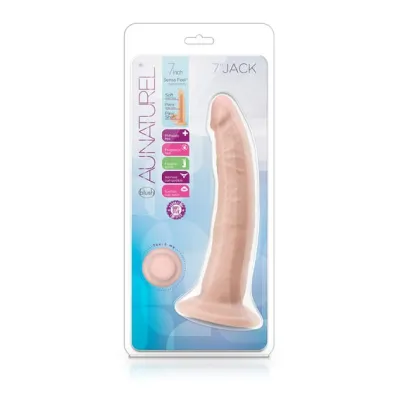 Blush Au Naturel Jack 7 Dildo Vanilla