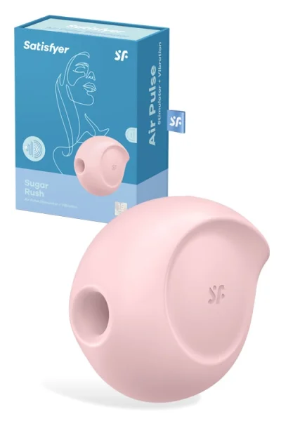Satisfyer Sugar Rush Air Pulse Clitoral Stimulator with Vibration