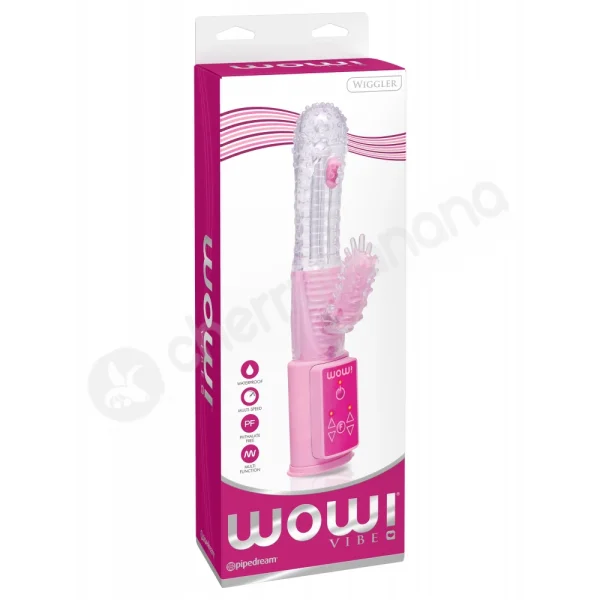 Wow! Vibe Wiggler Pink Vibrator