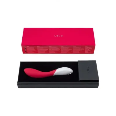 Mona 2 G Spot Silicone Vibrator Red