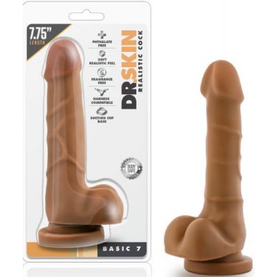 Realistic Cock Basic 7 Mocha