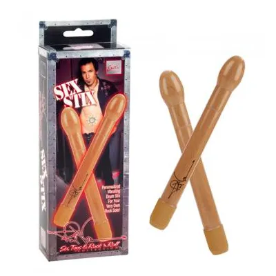 Phil Varone Sex Stix Vibrators Waterproof Brown