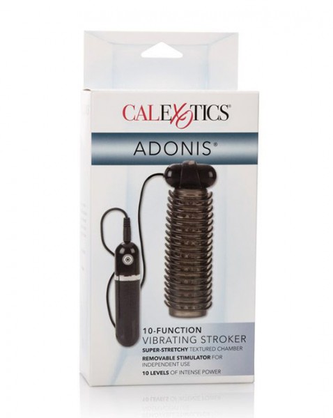 10-function Adonis Vibrating Stroker - Smoke