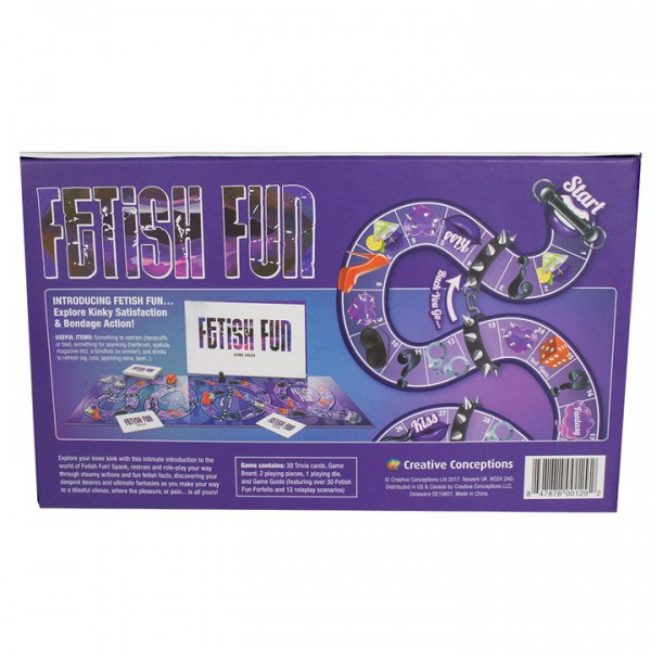 Fetish Fun Kinky Bondage Board Game