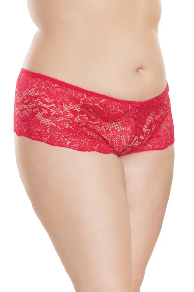 Low Rise Lace Booty Short