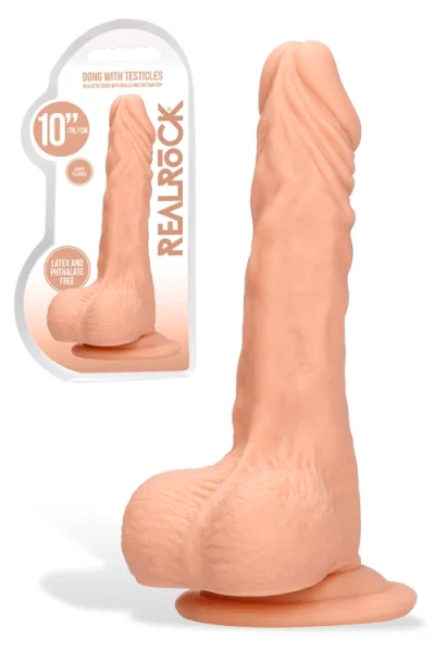 RealRock Realistic 10" Dildo with Suction Cup