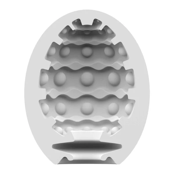 Satisfyer Masturbator Egg - Bubble - Violet