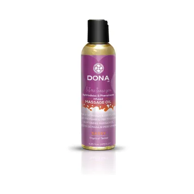 Dona Scented Massage Oil Sassy Tropical Tease 3 75oz