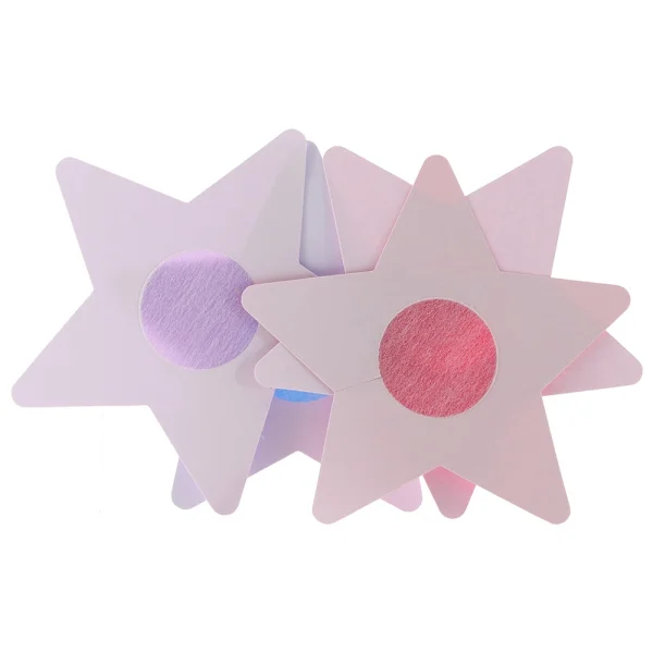 Pretty Pasties Star II Nipple Pasties 4 Pair Set