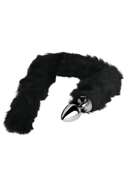 Furry Fantasy Black Panther Tail Butt Plug — image 13 of 14