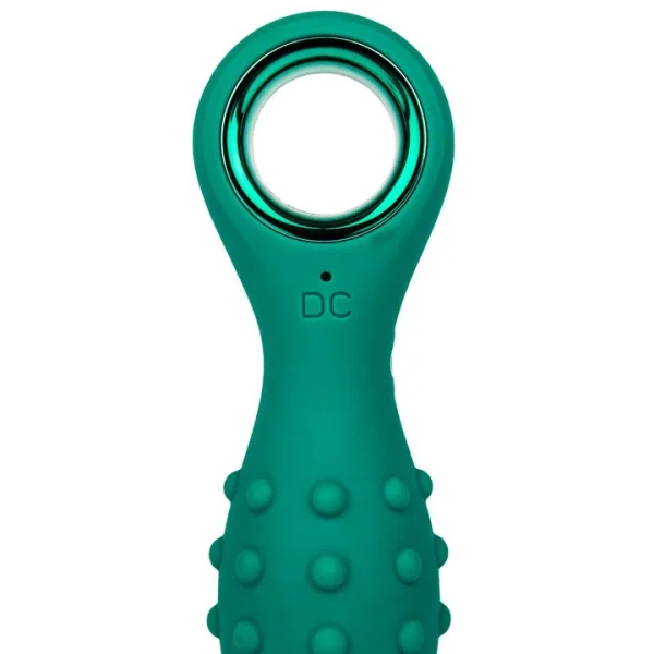 Bondara Green Silicone 12 Function Vibrating Butt Plug - 6.6 Inch — image 4 of 5