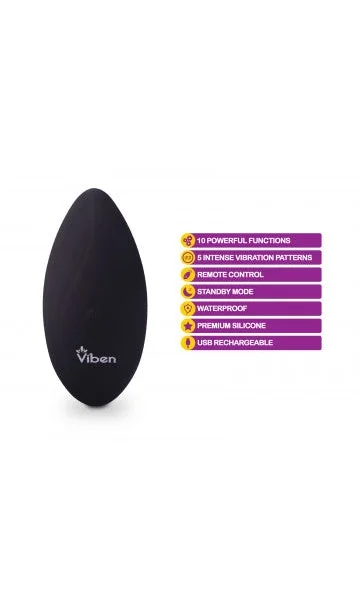 Viben Racy Wearable Clitoral Vibrator with Remote Control