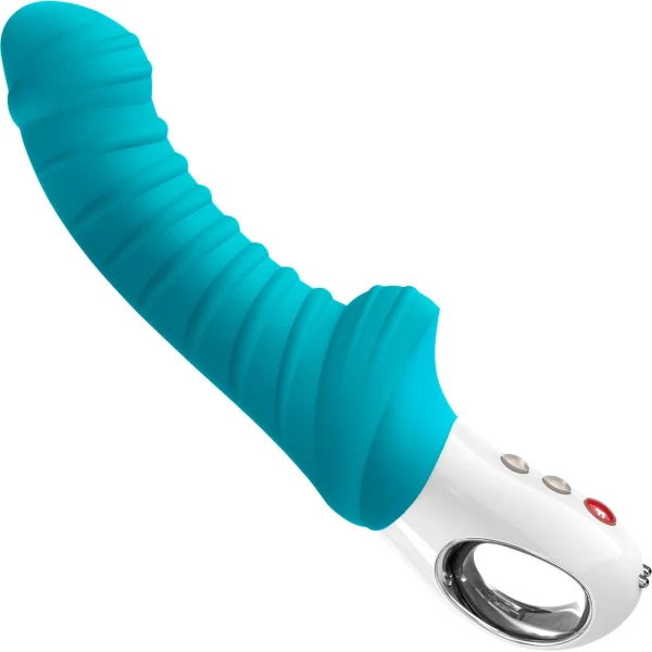 Fun Factory TIGER G5 Silicone Waterproof Vibrator - Blue — image 4 of 6