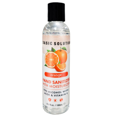 Topco Basic Solutions Hand Sanitizer Gel Orange 6 3oz