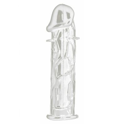 Realistic Penis Extension Transparent Sex Gloves