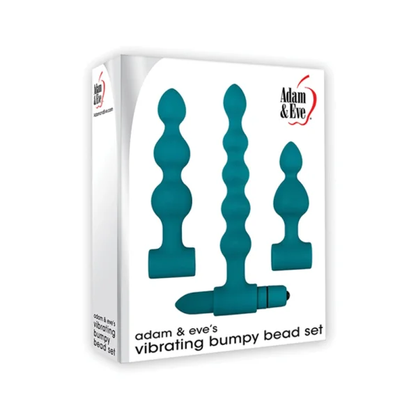 A&e Vibrating Bumpy Bead Set Teal