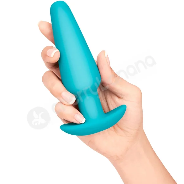 B-vibe Blue Anal Training Butt Plug 7 Piece Education Set