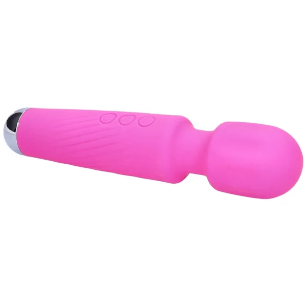 High-Power Silicone Wand Vibrator (Intense Vibrations!)