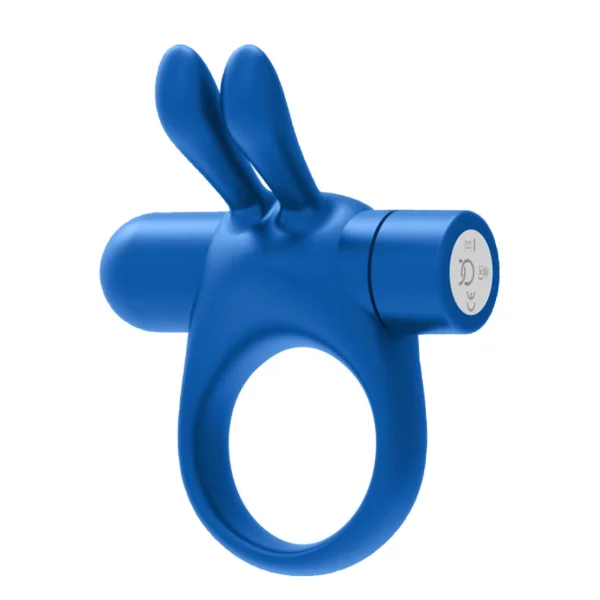 Bunny vibrating cock ring