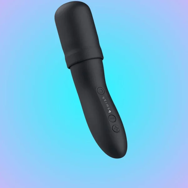 B Swish Bthrilled Premium Noir Black Wand Massager