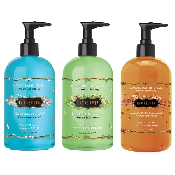 Kama Sutra Luxury Bathing Gels 17.5oz