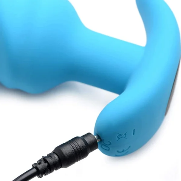 Bang! Vibrating Swirl Butt Plug With Wireless Remote