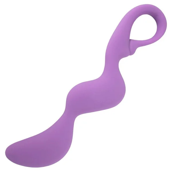 Textured Anal Stimulator - Curved For G & P-Spot Pleasure