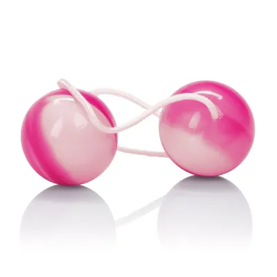 Duotone Orgasm Balls Pink White