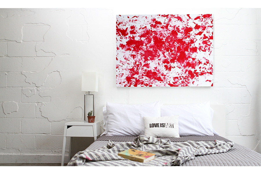Love is Art Romantic Canvas & Paint Kit