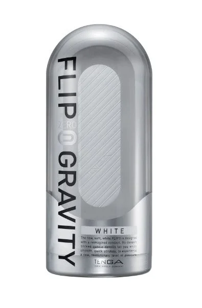 Tenga Flip Zero Gravity White Male Masturbator