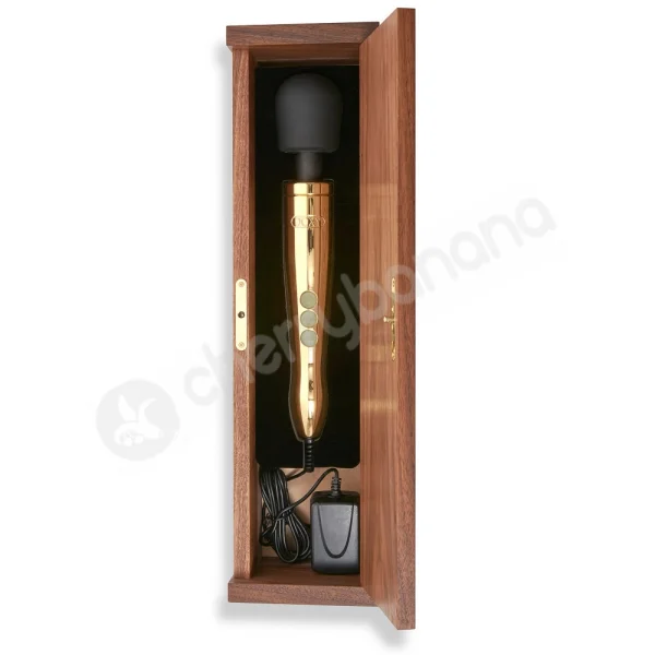 Doxy Die Cast Gold 24 Karat Plated Vibrating Massager Wand