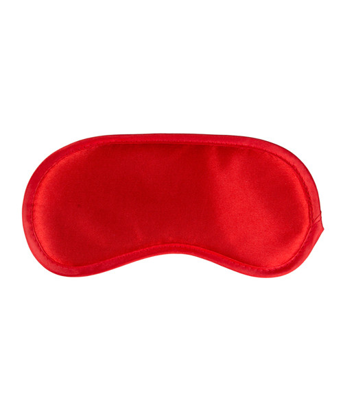 Red Satin Eye Mask