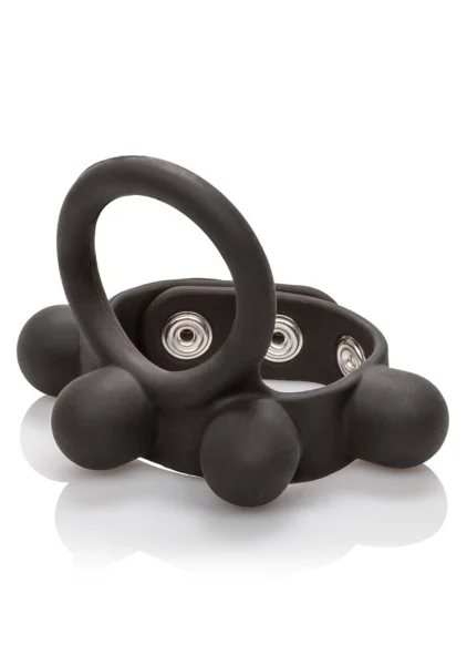 Silicone Large Weighted C-Ring Ball Stretcher by CalExotics — image 5 of 6