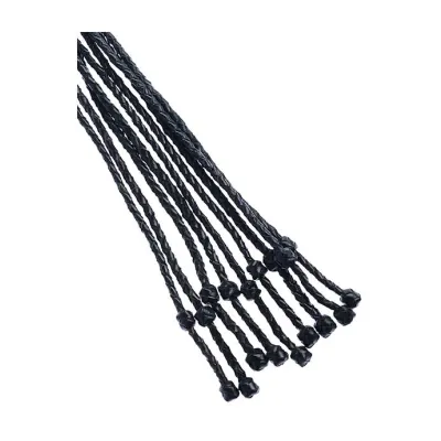 Bound X Mini Braided Leather Double Knot Flogger