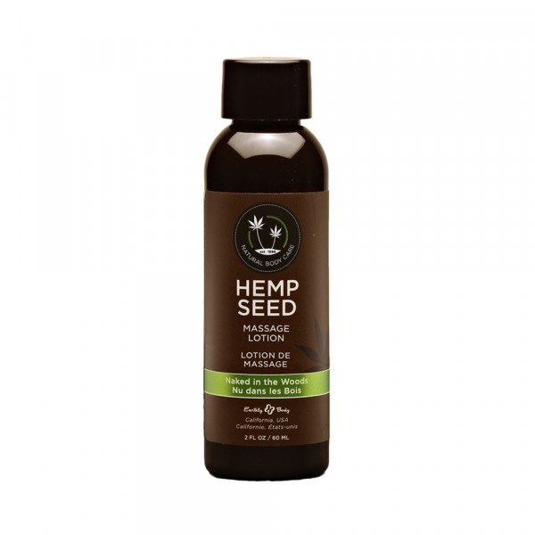 Earthly Body Massage Lotion Naked In The Woods 2oz