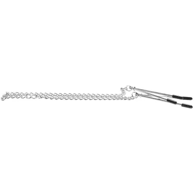 Adjustable Tweezer Nipple Clips With Chain