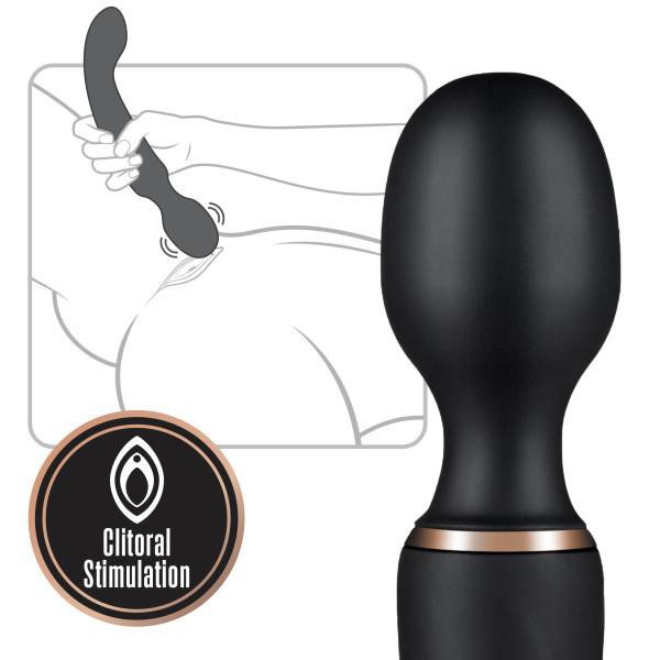 Blush Lush Gia 2-Way Wand Massager & G-Spot Stimulator