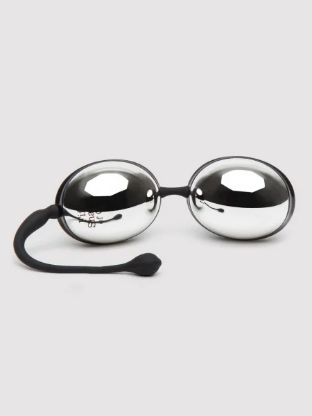 Fifty Shades of Grey Inner Goddess Silver Jiggle Balls 2.3oz